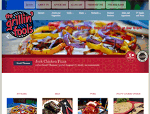 Tablet Screenshot of grillinfools.com